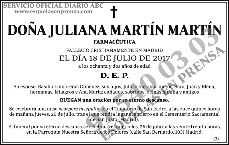 Juliana Martín Martín